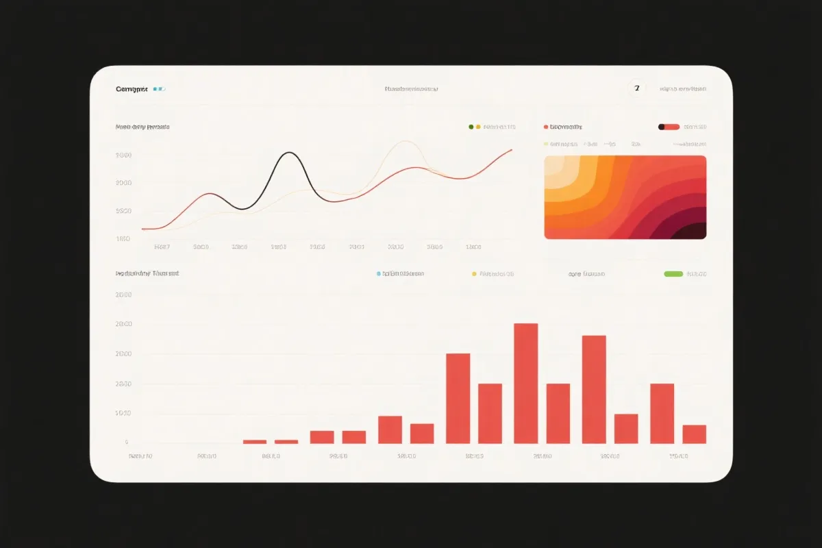 号码走势与热力图可视化示意图